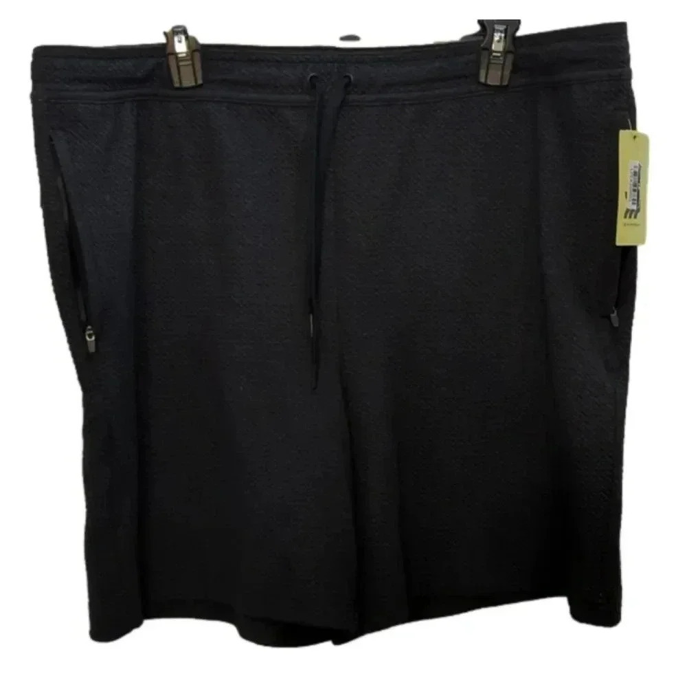 All in motion men's textured fleece shorts